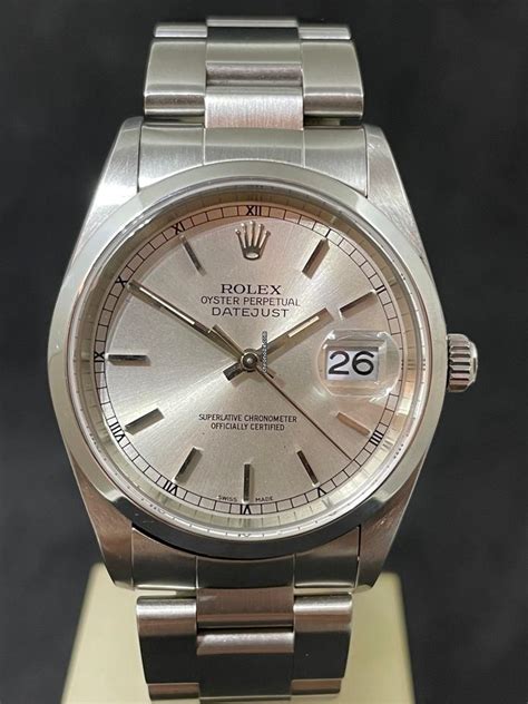 rolex datejust 36 16200|rolex datejust 16200 for sale.